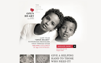 World of Charity WordPress Theme