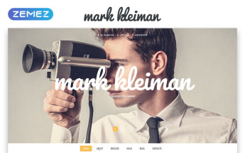 Mark Kheiman - Movie Responsive Modern HTML Website Template