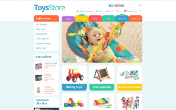 Toy Store Responsive Shopify Theme