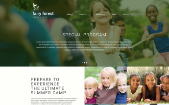 Fairy Forest Joomla Template