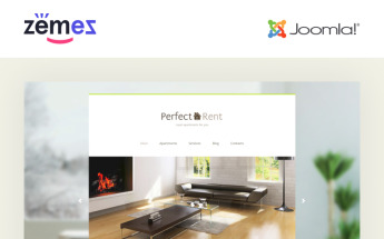 Perfect Rent - Real Estate Multipage Modern Joomla Template