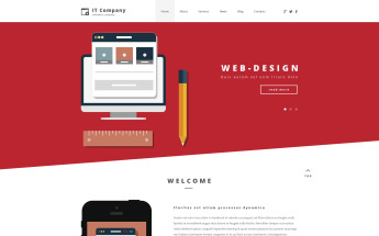 "Société informatique" thème WordPress adaptatif #55252
