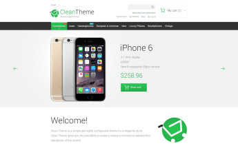 Clean Theme Magento Theme
