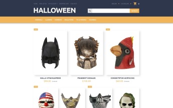 Halloween OpenCart Template