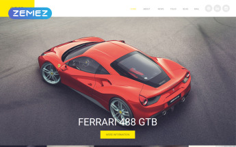 Reszponzív Cars Joomla sablon 55424