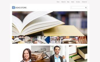 Reszponzív Könyv témakörű WordPress sablon 55454