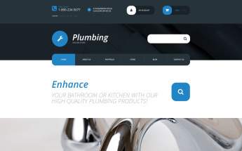 Tema WooCommerce "Plumbing Supplies Store" #55401