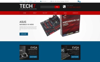 Responsivt Computer Hardware WooCommerce-tema #55543
