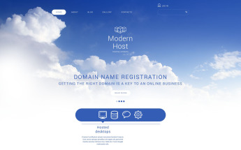 Unlimited Web Hosting Joomla Template