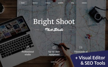 Bright Shoot - Travel Photo Gallery Photo Gallery Template