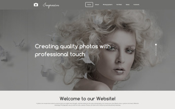 Photographer Portfolio Responsive Photo Gallery Template