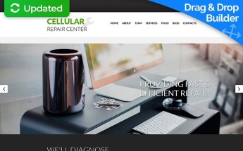 Electronics Responsive Moto CMS 3 Template