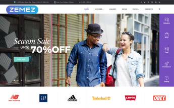 Blog Theme Joomla Template