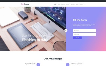"Communication" thème WordPress adaptatif #56025