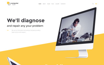 Plantilla Joomla "Computer Repair" #57562
