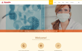 Plantilla Joomla "Ronaldo" #57553