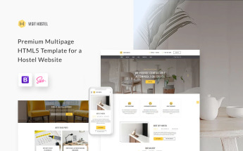 Hostel - Travel Multipage HTML5 Website Template