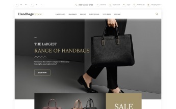 OpenCart Vorlage namens "Handtaschen" #57682