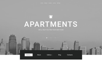 Tema De WordPress Responsive para Sitio de Agencias inmobiliarias #57617