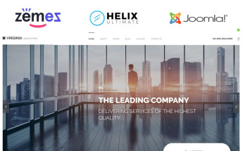 Responsywny szablon Joomla Virginia #57762