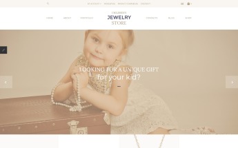 Responsywny szablon OpenCart Children's Jewelry Store #57739