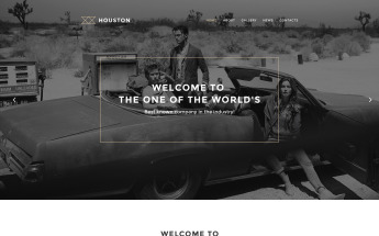 "Houston" Responsive WordPress thema №57875