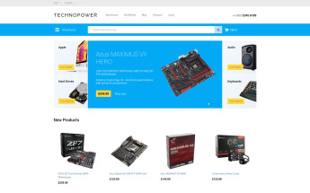 Techno Power Magento Theme