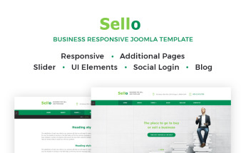 Business Responsive Joomla Template
