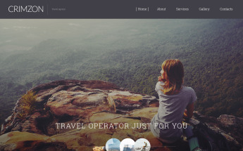 Crimzon Website Template