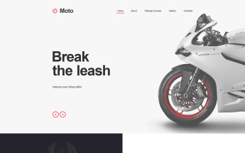 Motor Sports Muse Template