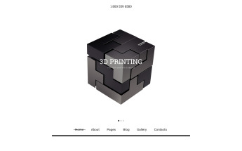 Plantilla Joomla "3D Printing" #58031