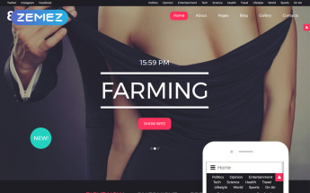 Plantilla Joomla "88 Channel" #58088