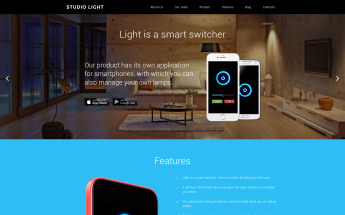 "Studio Light" thème WordPress adaptatif #58187