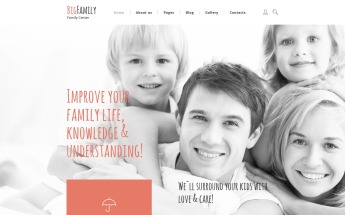 Responsywny szablon Joomla Big Family #58277