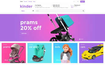 Kinder PrestaShop Theme