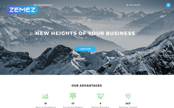 Responsywny szablon Joomla Proconsult #58333