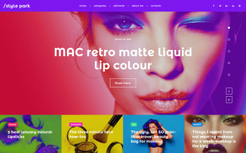 Tema De WordPress "StylePark" #58377