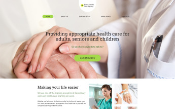Home Health Care WordPress Theme