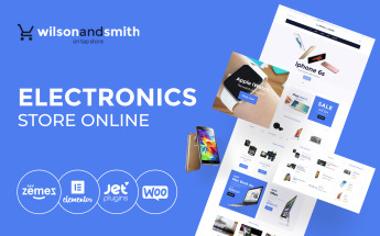 Reszponzív Tech Gadget WooCommerce sablon 58569