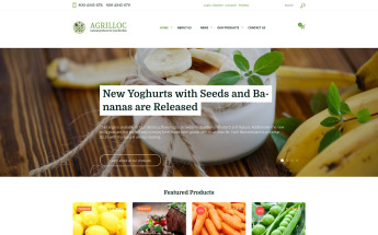 Agrilloc - Agricultural Supply & Farm Foods WooCommerce Theme