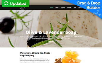 Crafts Responsive Moto CMS 3 Template