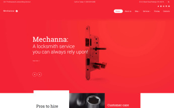 Mechanna - Locksmith WordPress Theme