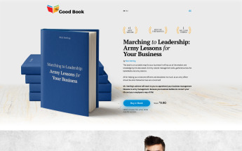 Plantilla Web "The Good Book" #58601