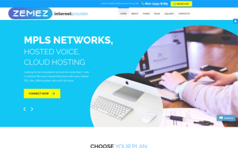 Internet Provider Joomla Template