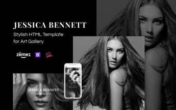 Responsive INTENSE Photographer Portfolio Web Sitesi #58886