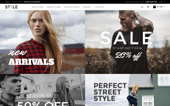 Style - Fashion Clothes Magento Theme