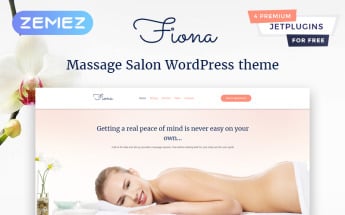 Beauty Spa & Massage Salon Responsive WordPress Theme