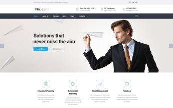 "Conseiller financier" modèle web adaptatif #58940