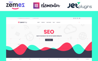 Responsywny motyw WordPress Laraway - SEO & Digital Marketing Agency #58911