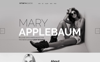 Stargaze - Media & Celebrity Responsive WordPress Theme